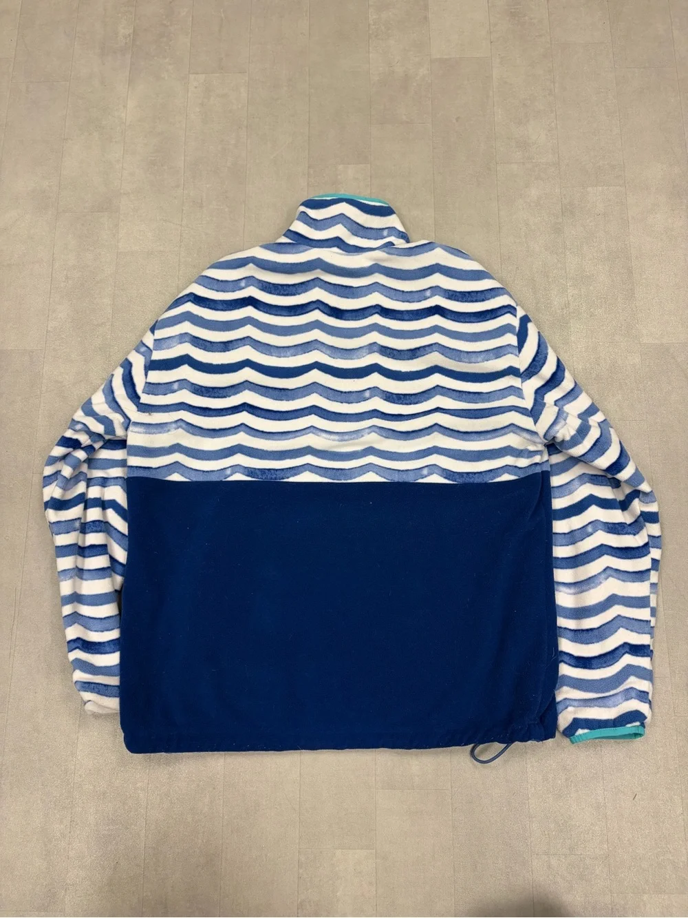 Chubbies Reversible Blue Teal Pullover Anorak - Men